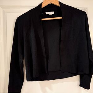 Calvin Klein Women's Elegant Black Shrug